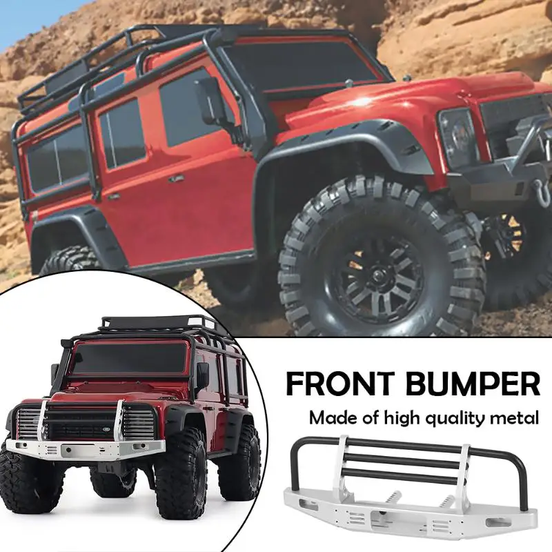 Металлический автомобильный держатель переднего бампера для 1/10 RC Crawler Traxxas TRX4