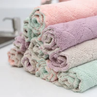 absorbent microfiber kitchen cleaning cloth towel dish cloth kichen rag tools gadgets furniture floor table wipe rags