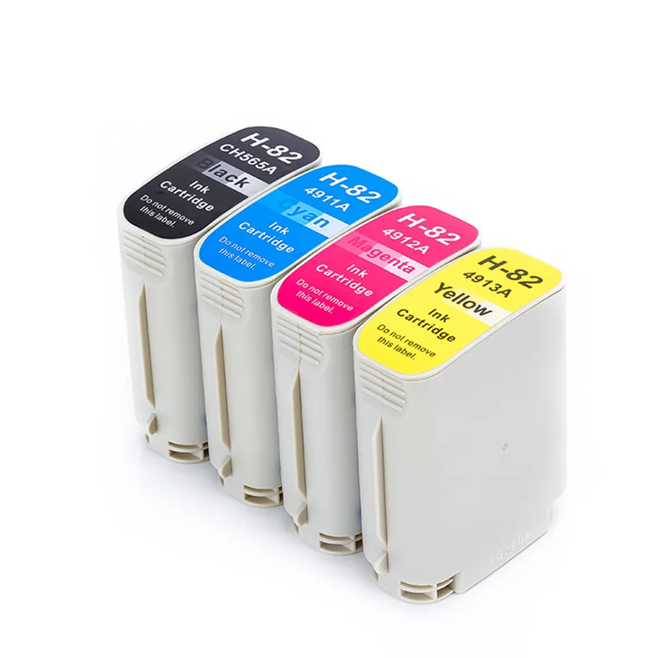 1BK 1CYM Сменный картридж для принтера для hp 82 82XL черный CH565A Designjet 10 шт. 120nr 20пс 500 500 плюс 500 шт. 50 шт. 510 800 800ps 815 820 - Цвет: 1BK 1CYM