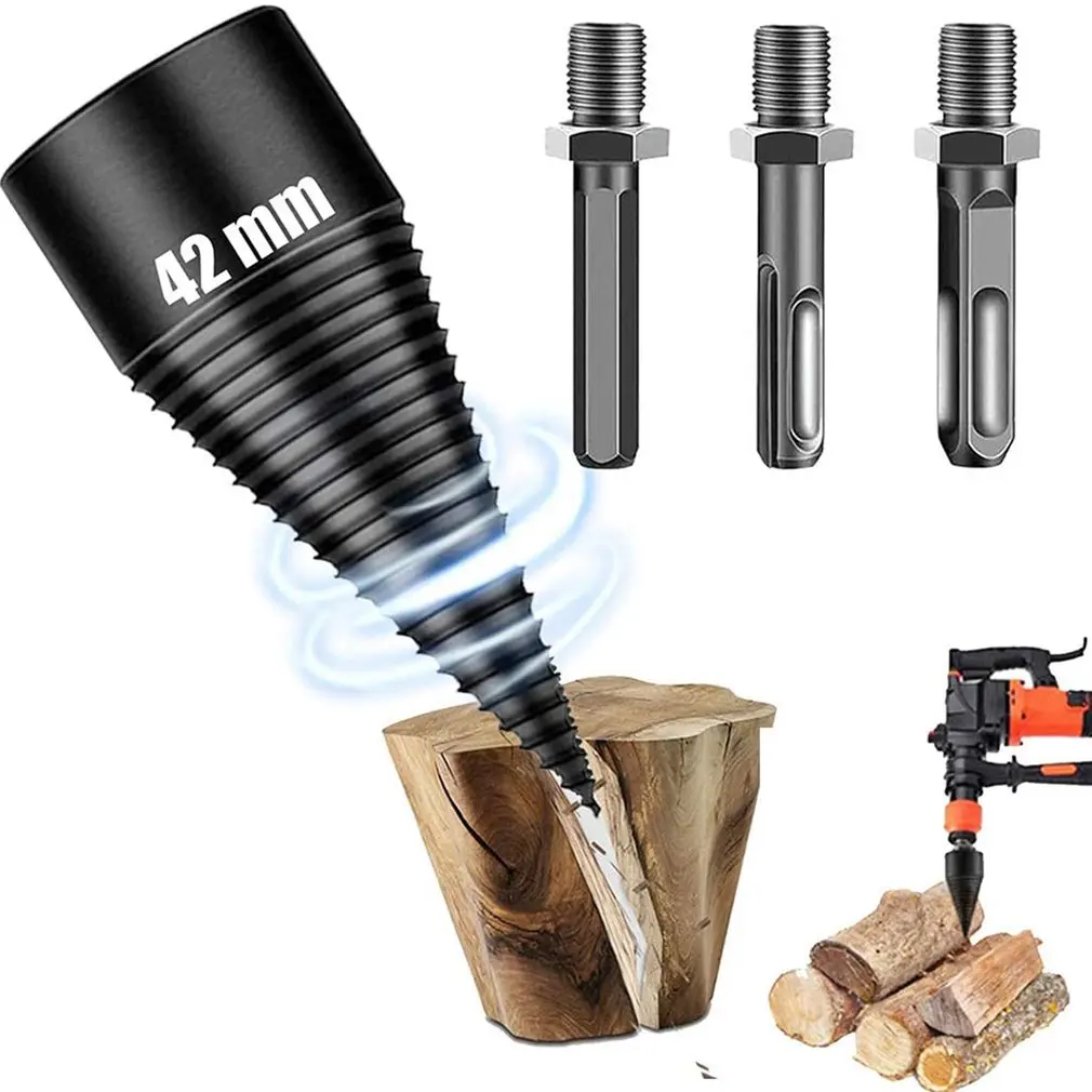 

Wood Splitting Drill Electric Hammer Type Impact Durable Drill High Hardness Split Material Drill Bit