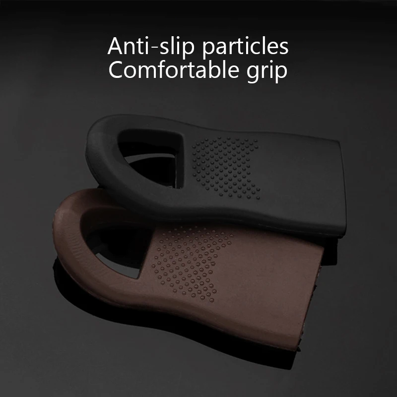 

New Replacement Zipper Tags Zip Fixer for Clothes Black Zipper Pull Fixer for Travel Bag Suitcase Clothes Tent Backpack