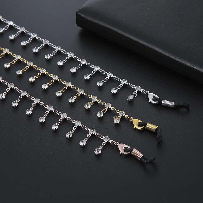 Цепочка для солнцезащитных очков стразы шнурок держатель ремешок цепочка