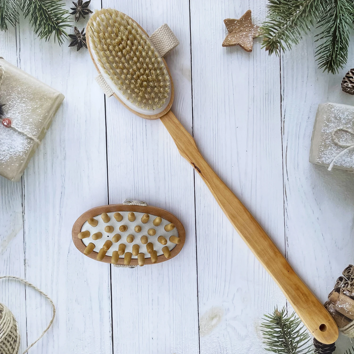 Съемная щетка для отшелушивания волос с ручкой | Красота и здоровье