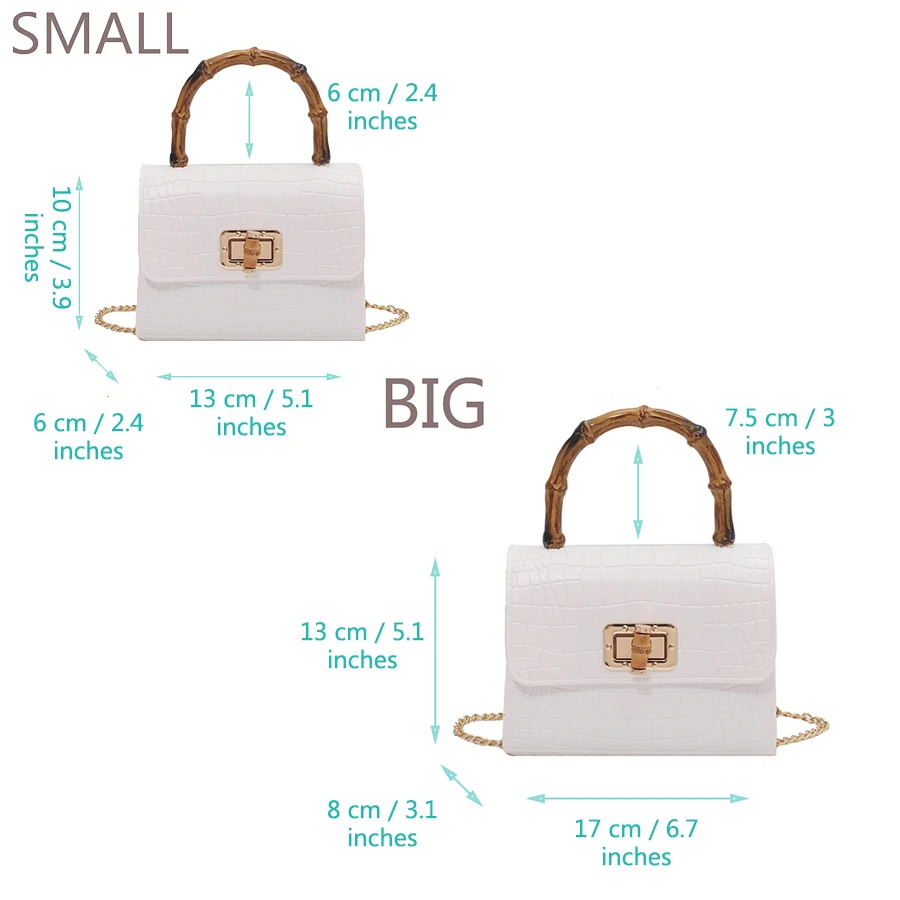 

Crocodile Metal Chain Women Handbags PU Leather Square Shoulder Bag Luxury Fashion Women's Bags Retro Crossbody Bag Solid Purse