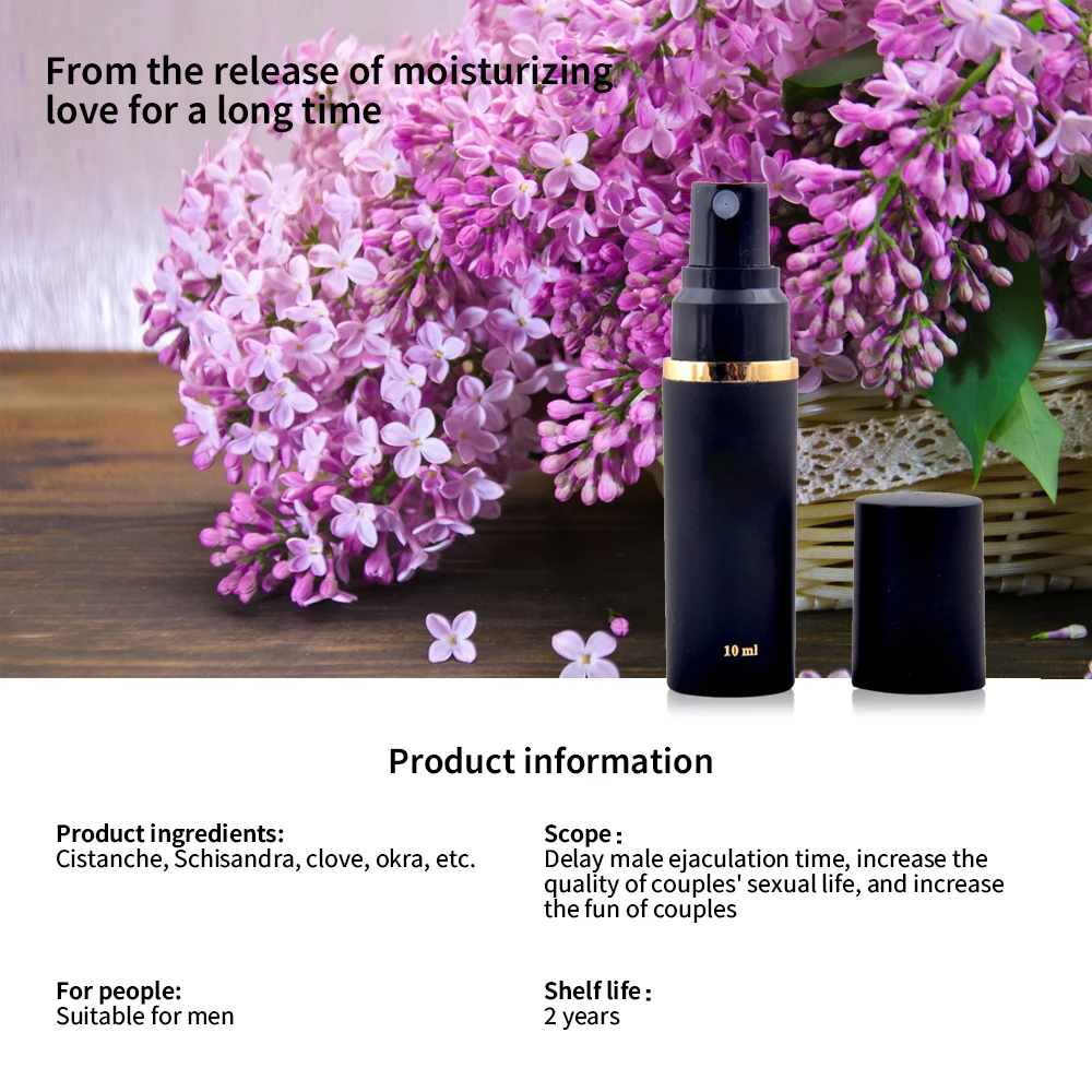 Мужского здоровья 10 мл задержки спрей для эякуляции китайские травы безопасный
