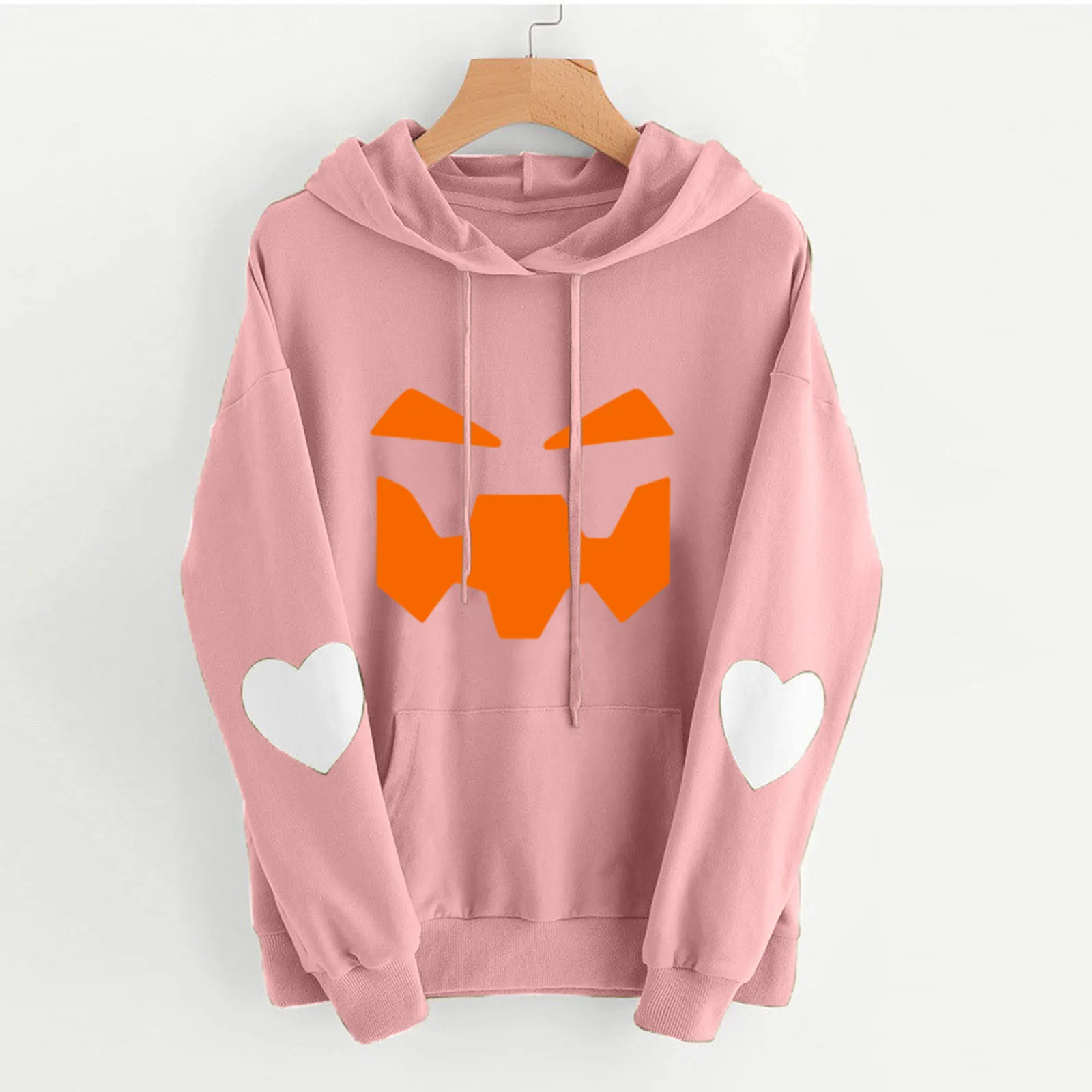 Женские зимние толстовки с принтом капюшоном и длинными рукавами на завязках в