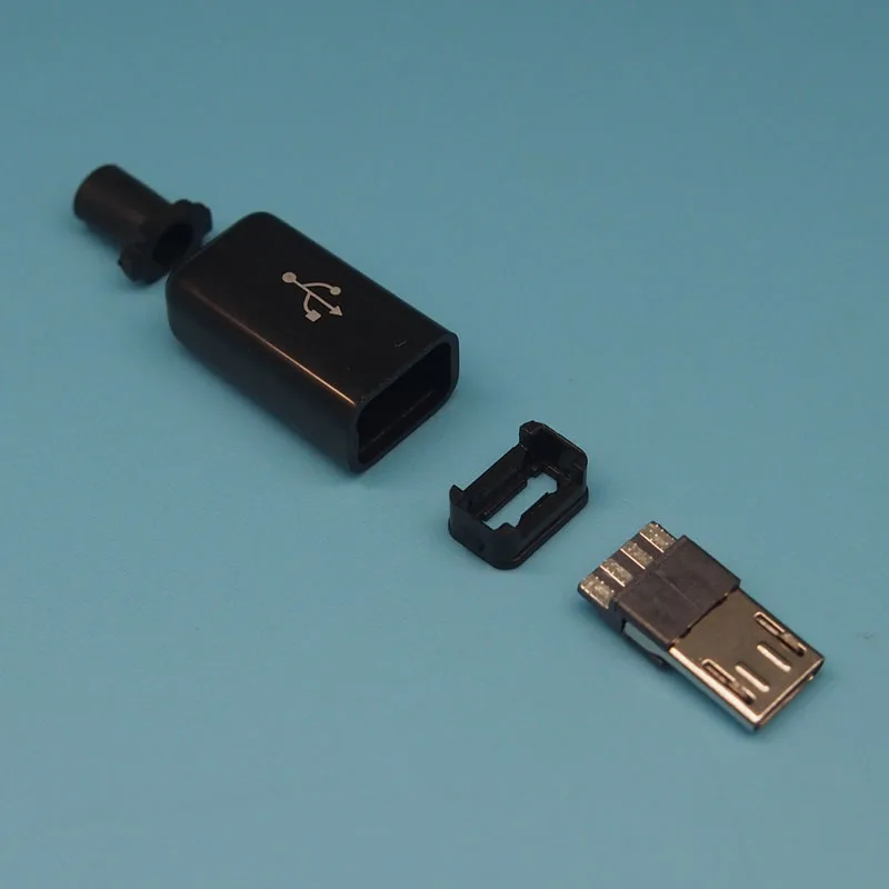 20 комплектов 4 в 1 микро usb кабель Соединительный штекер mike plug|Коннекторы и