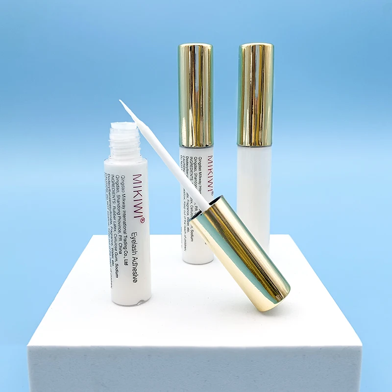 

Mikiwi 1 pcs Professional Quick Dry Eyelash White/Clear Glue Mink Eyelashes Glues Adhesive Cosmetic Tools cola para cilio Beauty