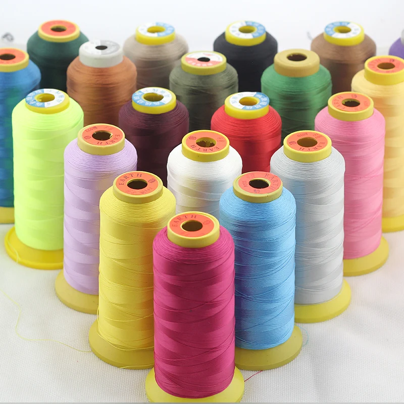 

2000Meter Thread for Sewing Industrial Machine Spool Multicolor High strength Sewing Supplies Polyester Box Serger