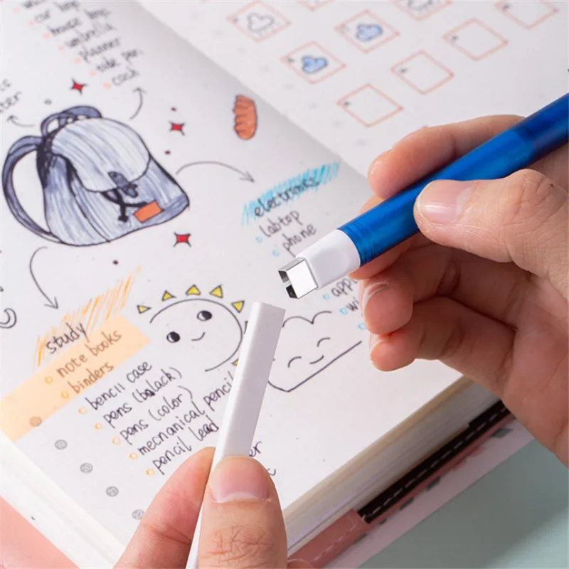 Deli легко резиновый ученик с канцелярскими принадлежностями креативная