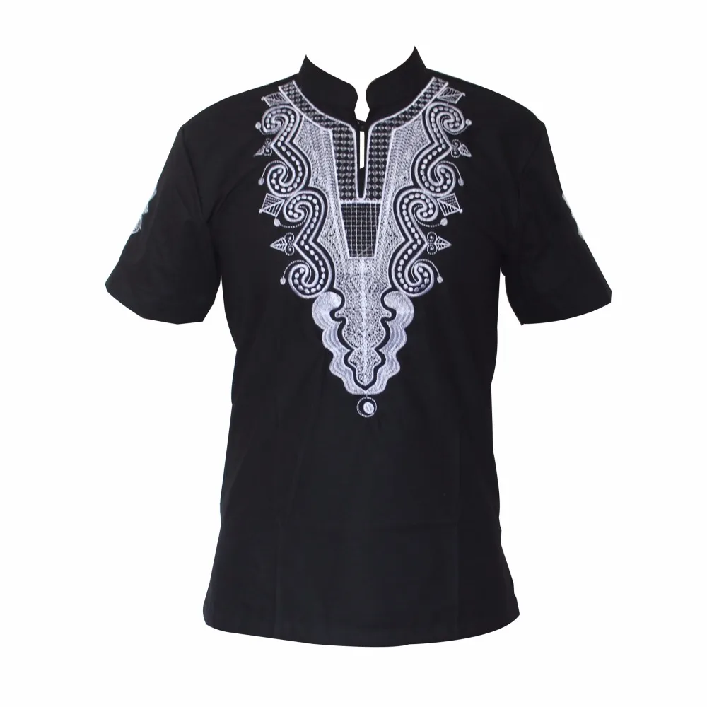 Африканская одежда Dashiki модная Мужская/Женская уникальная вышитая дизайнерская