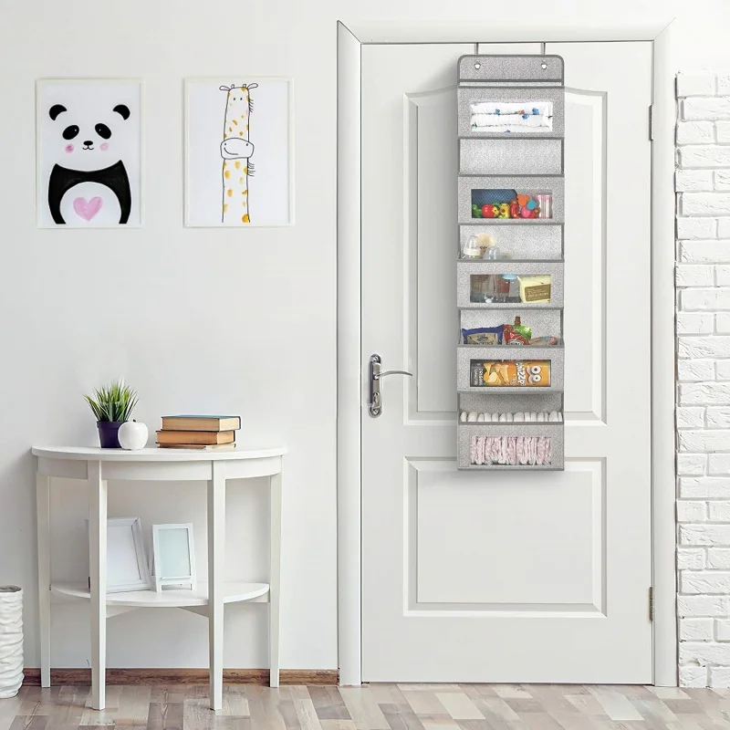 Органайзер Hangerlink на дверь с 5 большими карманами прозрачные окна Настенное