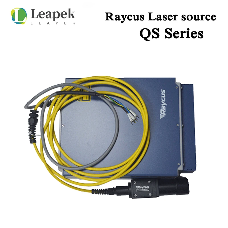 Импульсный оптоволоконный лазерный источник QS Raycus 20-50 Вт защитный разъем для