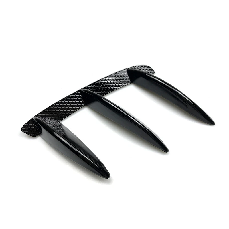 

Black Rear Bumper Spoiler Flank Tail Wind Knife Decoration Cover Trim For Mercedes Benz A Class W176 A200 A260 2013-2018