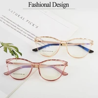 new arrival plastic glasses frame for women full rim anti blue ray optical eyewear hot selling