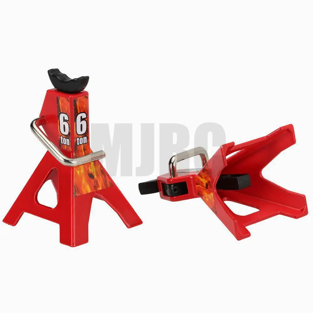 1 пара RC автомобилей металлический домкрат Ремонтный инструмент для 1/10