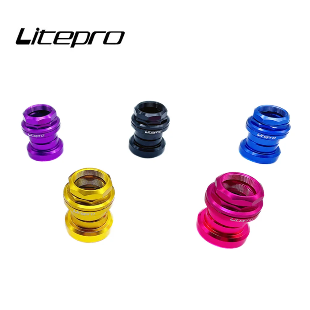 

Litepro Headset Bowl Group External 34MM Front Fork Frame Headset For Brompton Folding Bicycle Parts