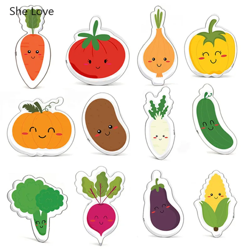 12 шт./лот овощерообразные формы из нержавеющей стали полимерная глина режущие