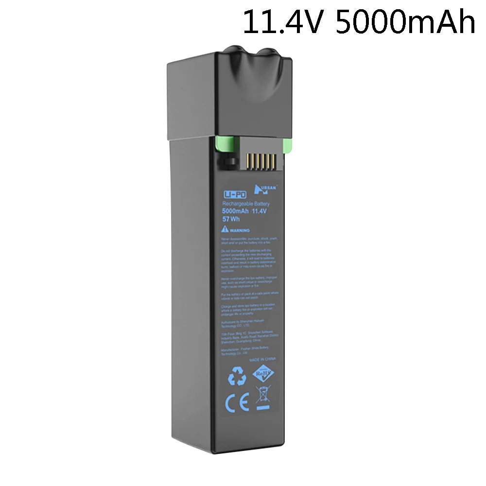11,4 в 5000 мАч литиевая батарея для Hubsan Zino Pro GPS RC Дрон Квадрокоптер запасные части Zino Pro батарея время полета 35 минут