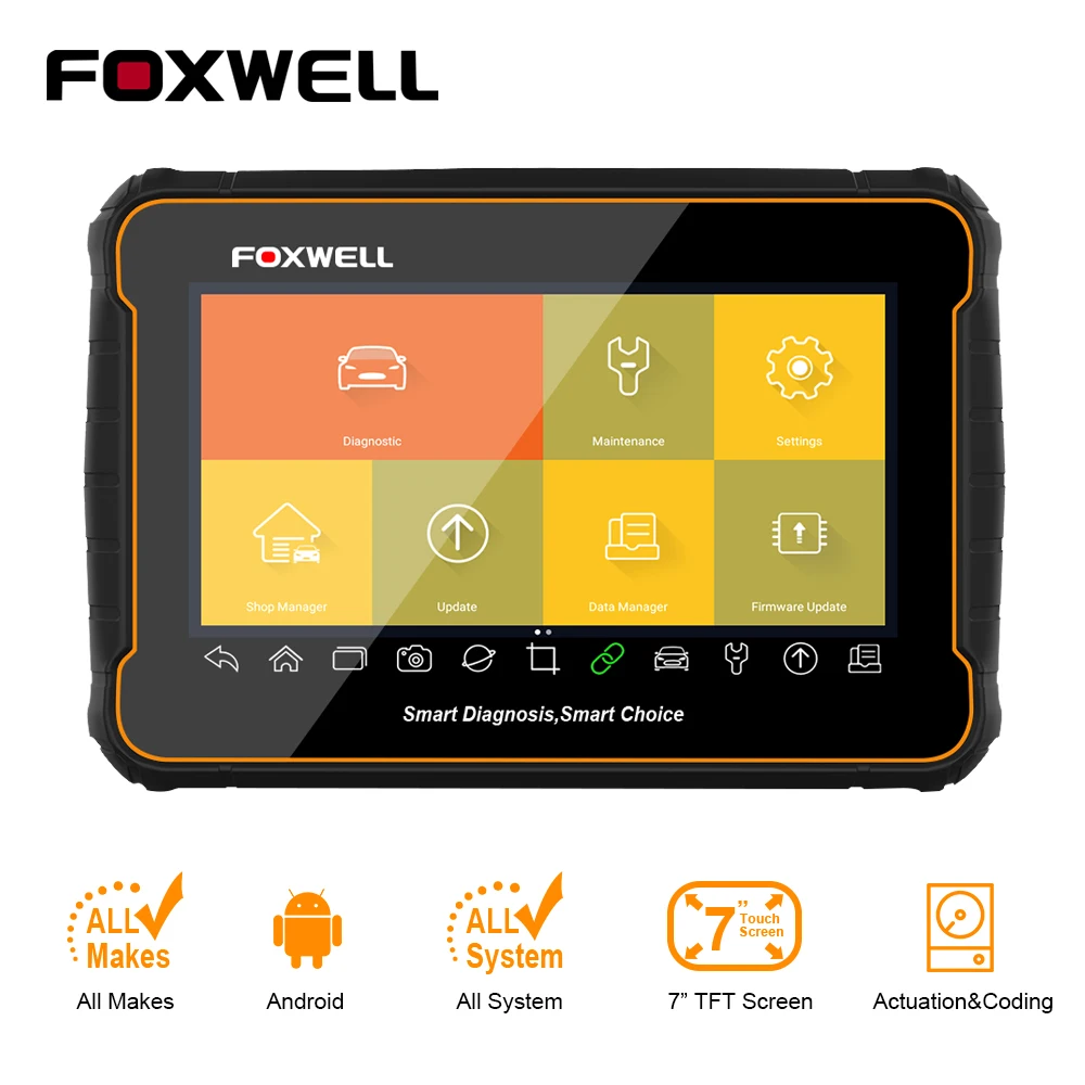 FOXWELL GT60 Plus OBD2 автомобильный сканер полная система OBD 2 считывающий код ЭБУ