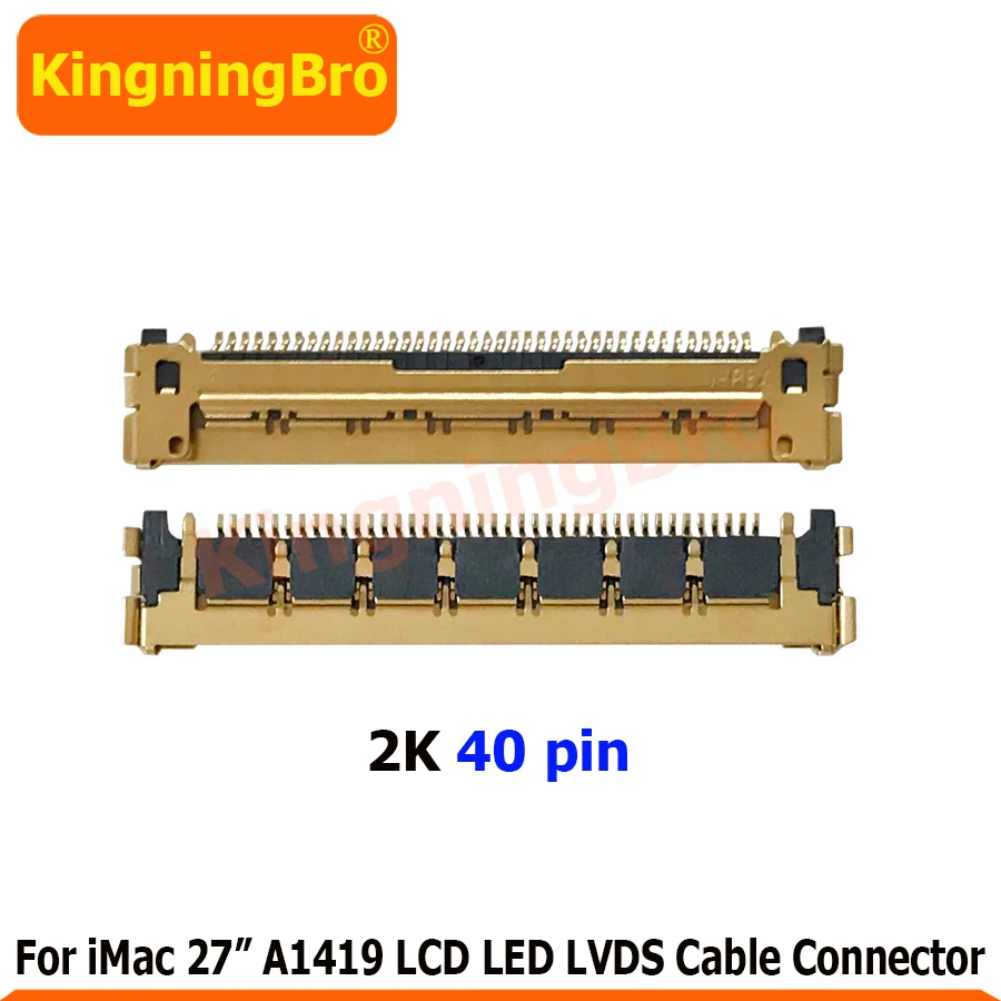 Новый ЖК светодиодный кабель LVDS Для iMac 27 &quotA1419 2012 2013 2K 40 pin|Компьютерные кабели и