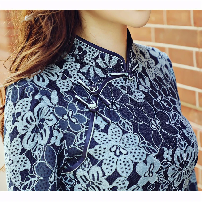 Топ Qipao для женщин традиционный китайский Ципао топы Женская Элегантная атласная