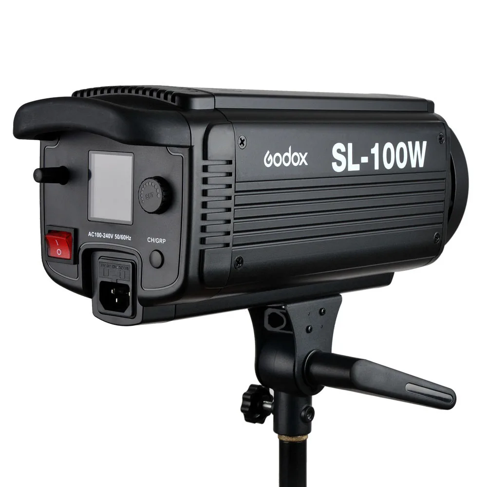 Светодиодный студийный светильник Godox 6500LUX для видеосъемки Bowens со стандартным