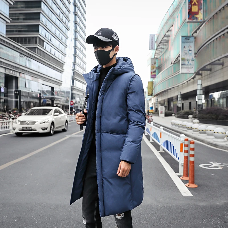 

Plus Size M-5XL Winter Men Parka Jacket Long Coat Male Thick Cotton-Padded Jacket High Quality Parka Coat Male Fashion VogueCo
