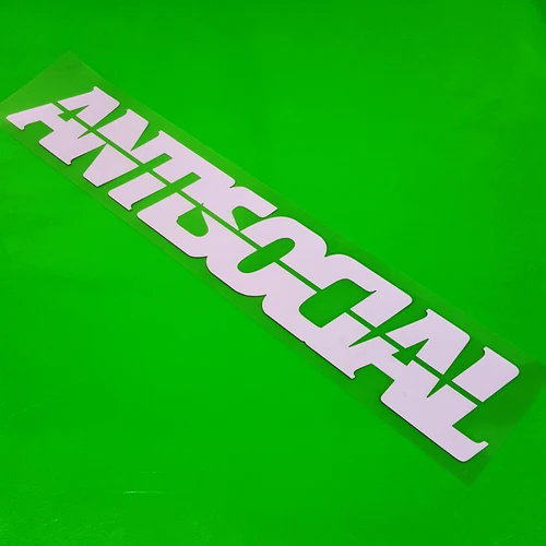 LuLuSticker #226 японский автомобиль лобовое стекло уличные гонки слова мода мото