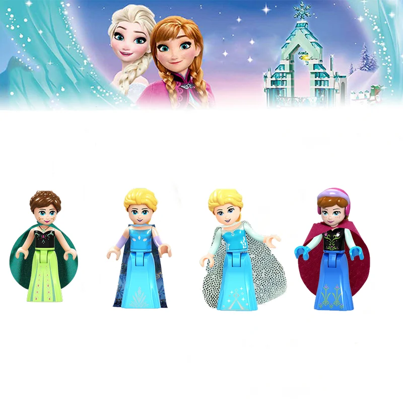 Набор из 4 предметов Legoings для девочек классический персонаж Снежная королева