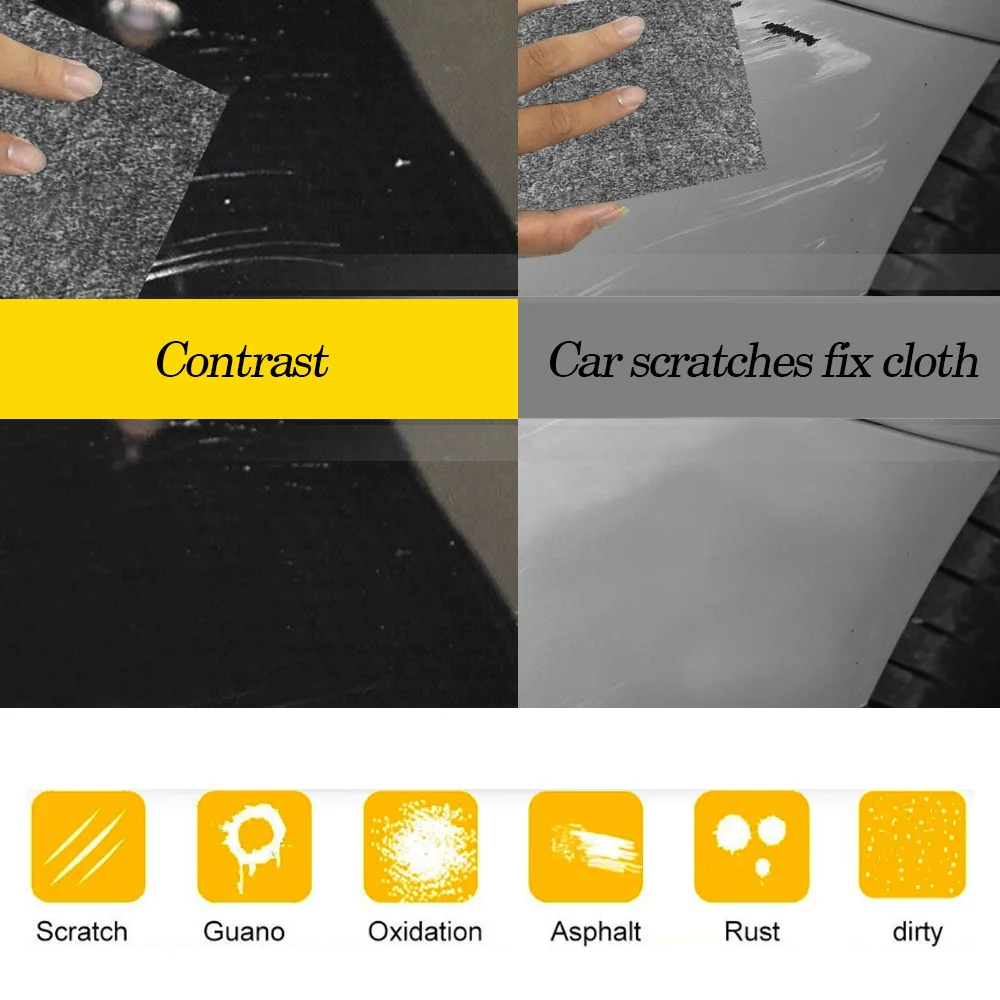 Новинка нано-тканевые салфетки для удаления царапин в автомобиле краска