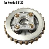 motorcycle 4p plate friction clutch kit for honda cb125 ace cb cg xl 125 kyy cb125f complete clutch setup drum assy part