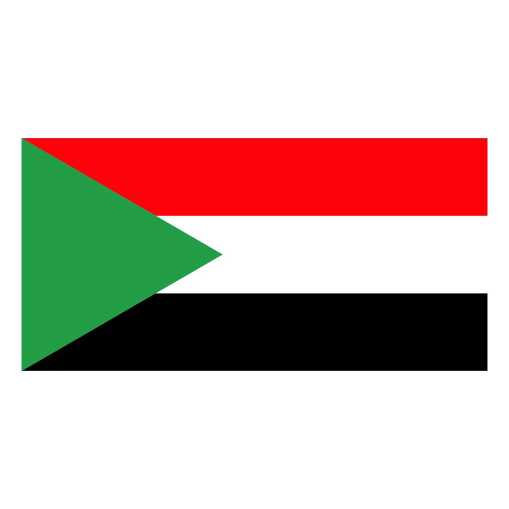 Суданский флаг Национальный полиэфирный баннер Flying150 * 90 см 3ft x 5ft по всему миру на