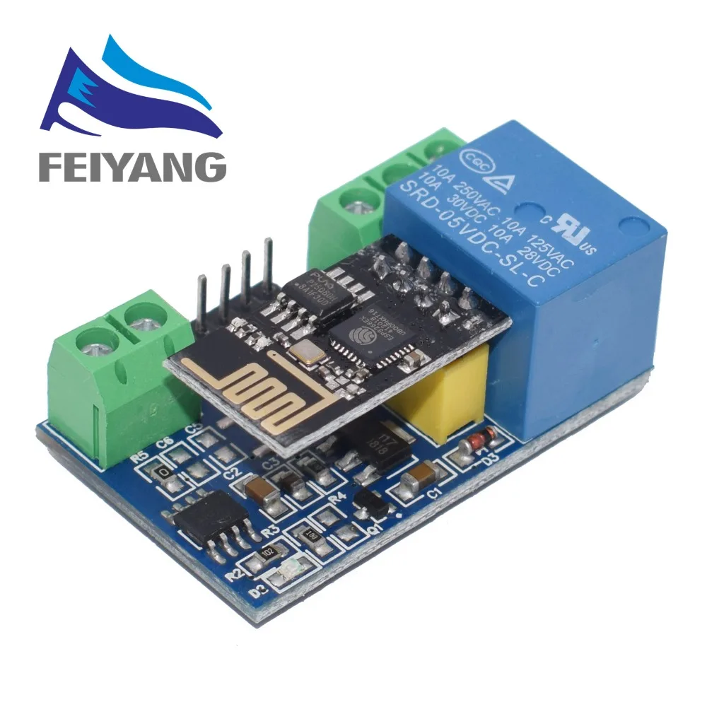 Релейный модуль ESP8266 с Wi-Fi 5 В умный дом дистанционное управление через приложение