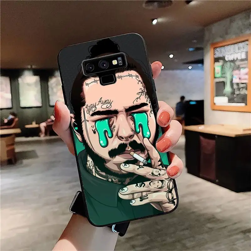 Модный чехол для телефона Post Malone Beerbongs Samsung Note 10Pro Note20ultra note20 note10lite M30S Coque |