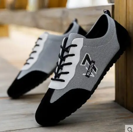 

Summer new men's shoes breathable men's casual all-match lace-up canvas shoes fashion shoes men