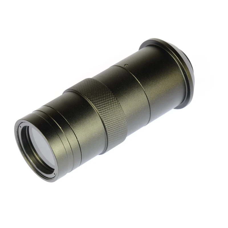 

8X -100X промышленный объектив с регулируемым увеличением 25 мм Zoom C-mount объектив стекло для промышленности микроскоп камера окуляр