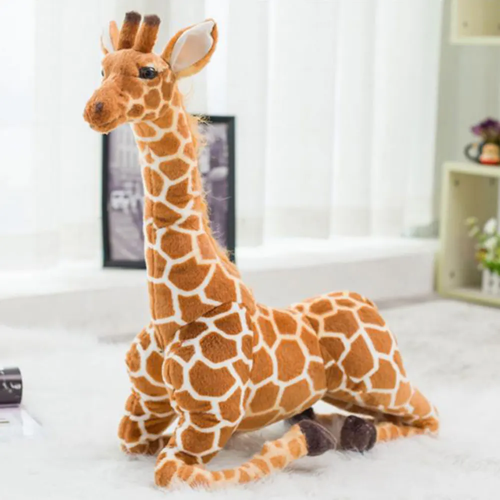 50 см детская мягкая подушка в виде жирафа большая плюшевая кукла модель