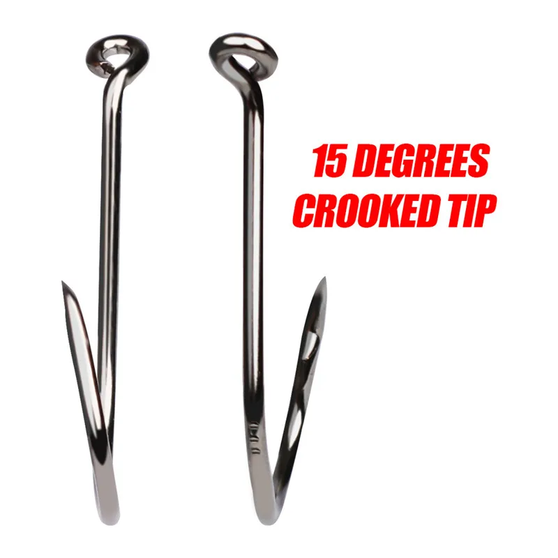 Легко ловить 100 шт. рыболовные крючки черные офсетные спортивные круглые