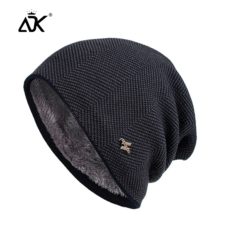Модные шапки-бини с железным логотипом зимние плотные Мягкие Шапки Gorros