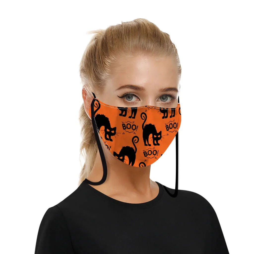 3 шт. Хэллоуин Череп принт животный узор косплей костюм для взрослых Забавный