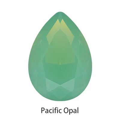 Pacific Opal Необычная красочная опал серии Прямая K9 хрустальные стразы объемные Стразы для рукоделия клея на одежде, ремесла, ювелирные изделия - Цвет: Pacific Opal