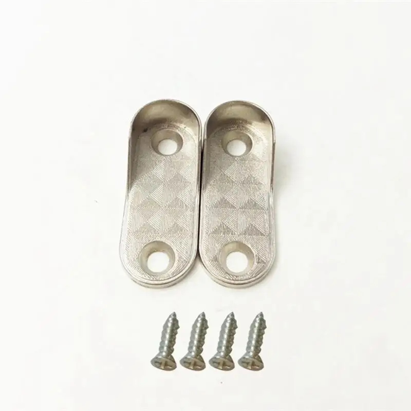 Овальный стержень для шкафа с поддержкой сверхмощного винта торцевой держатель