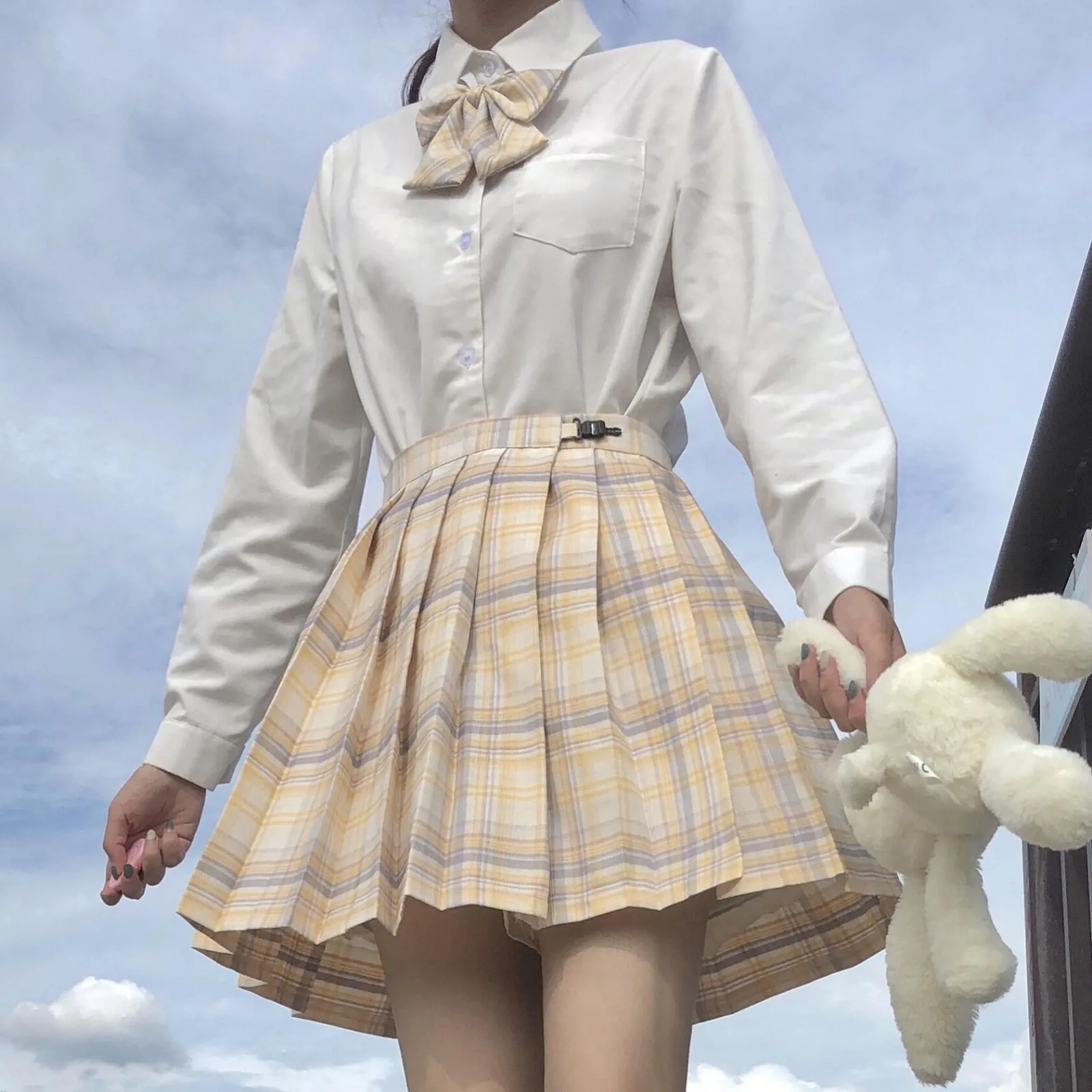 

Plaid Summer Women Skirt JK High Waist Student Pleated Skirts y2k Ladies Kawaii School Girls Uniform Fashion Cosplay Mini Skirt