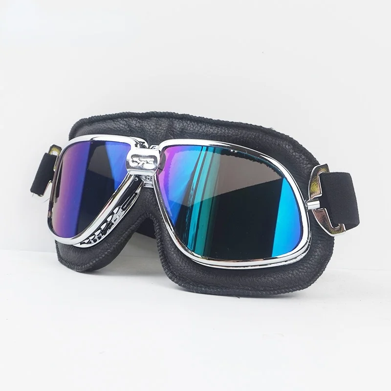 

Винтажные Солнцезащитные очки для мотоциклетного шлема, в стиле ретро