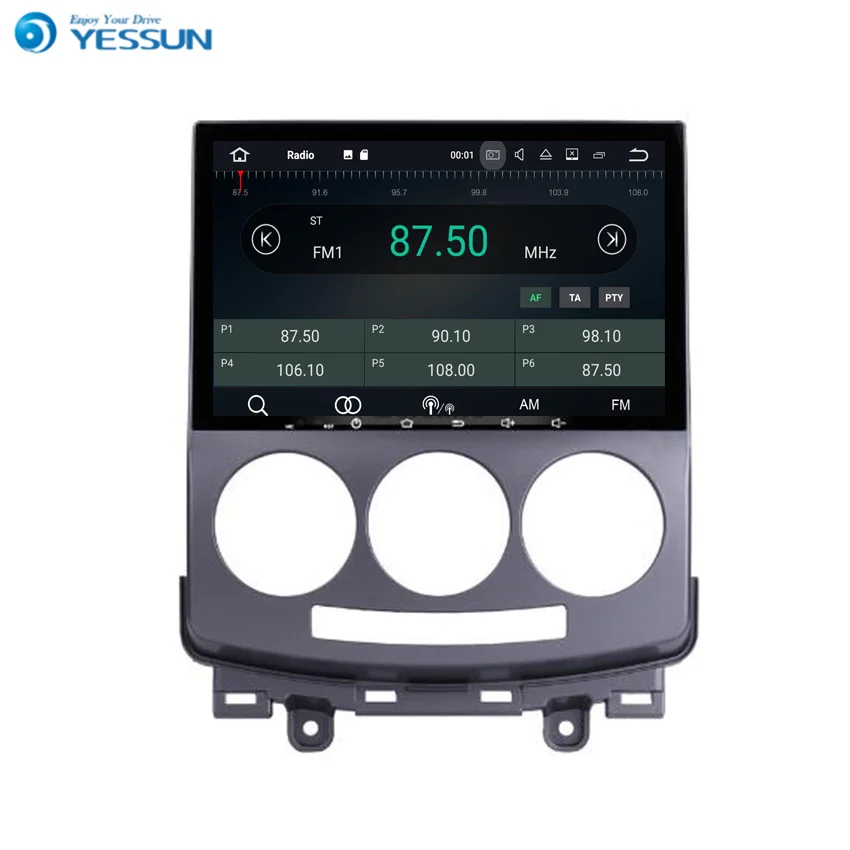 Автомобильный мультимедийный плеер YESSUN проигрыватель с GPS навигацией и