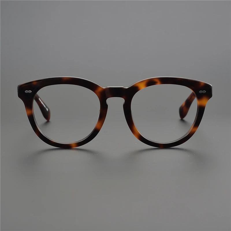 2020 круглая Ретро ацетатная оправа Cary Grant оптическая для очков прозрачные линзы