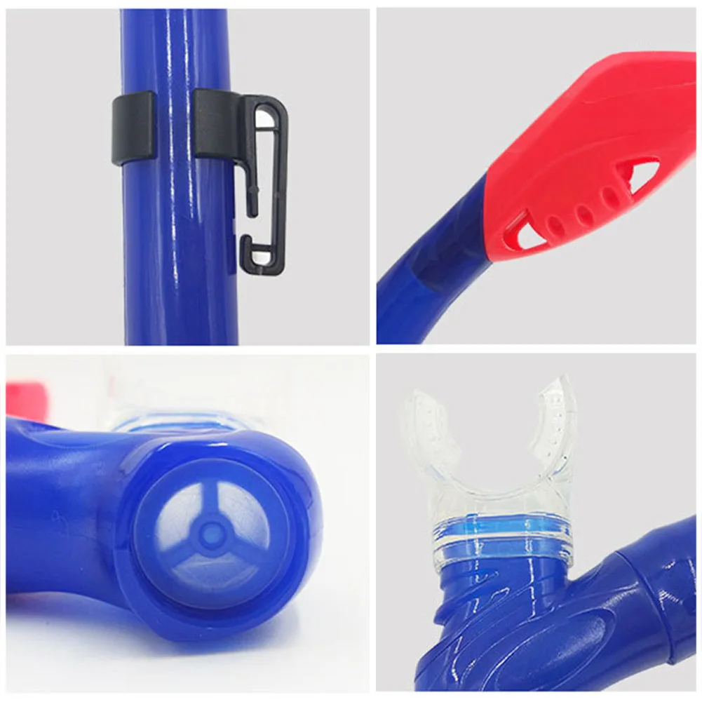 Подводные плавательные очки для девочек с полусухой трубкой противотуманные