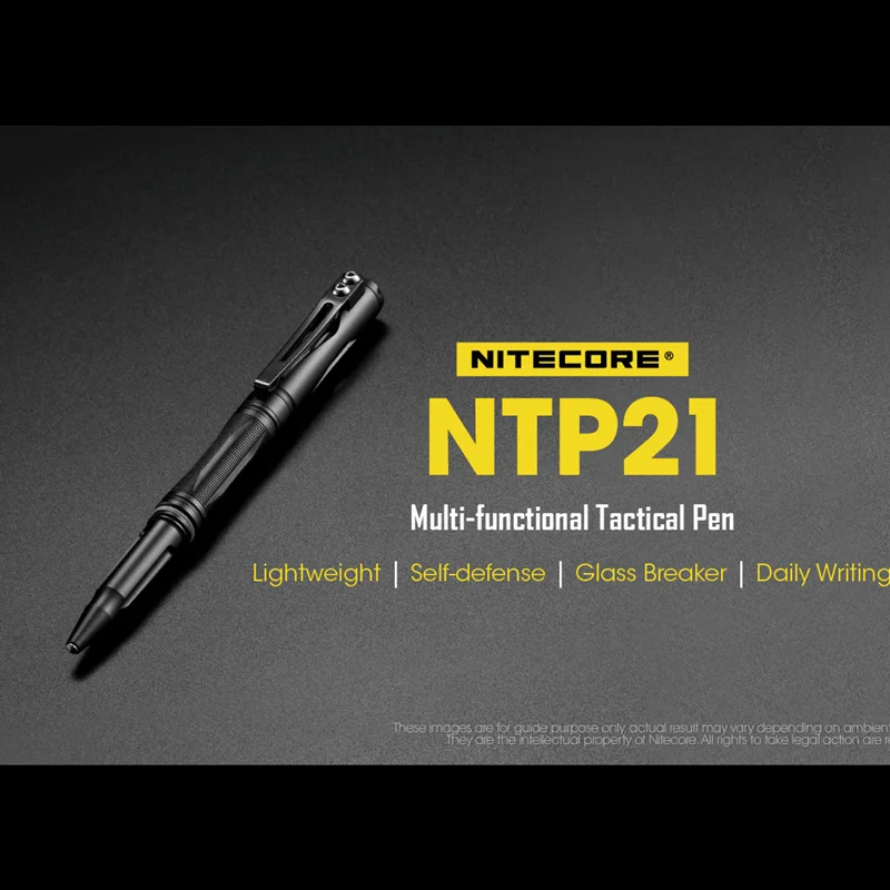 Тактическая Ручка NITECORE NTP21 EDC многофункциональная Защитная ручка корпус из