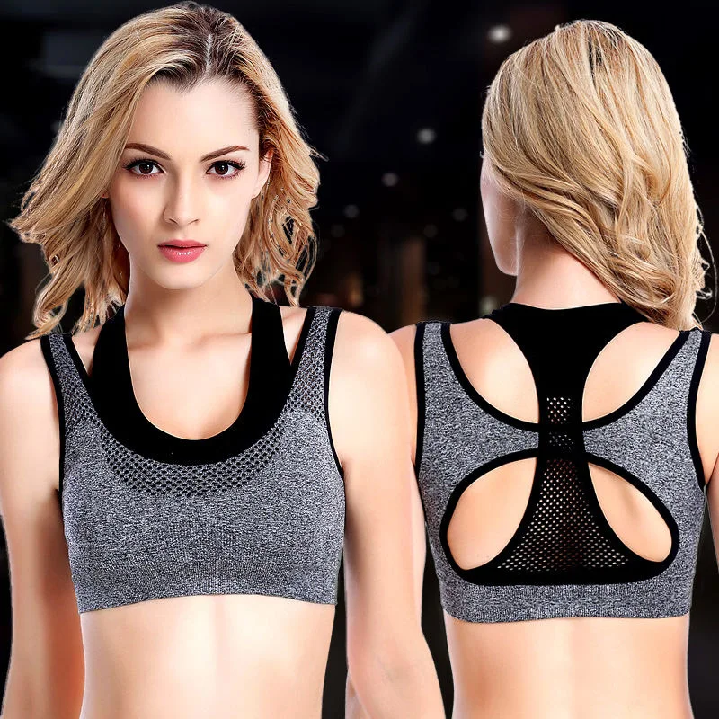 Женский укороченный топ для занятий спортом бесшовный спортивный фитнеса и